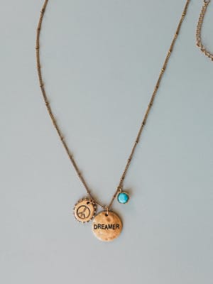 December Dreamer Birthstone Necklace: undefined
