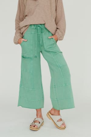 Lucky One Wide Leg Pant: undefined