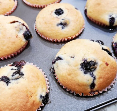 Easiest Blueberry Muffins