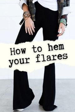 How to Hem Your New Flares