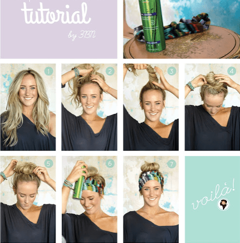 Messy Bun Hair Tutorial