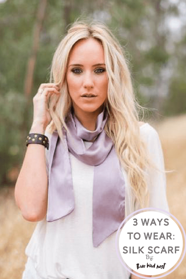 3 Ways To Wear: Silk Scarf