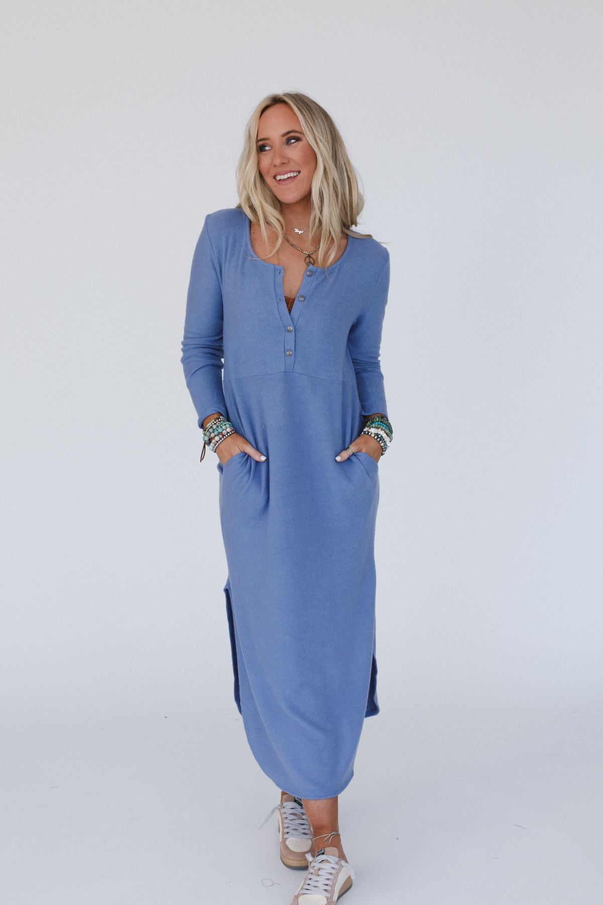 The Nest Simply Comfort Dress - Denim