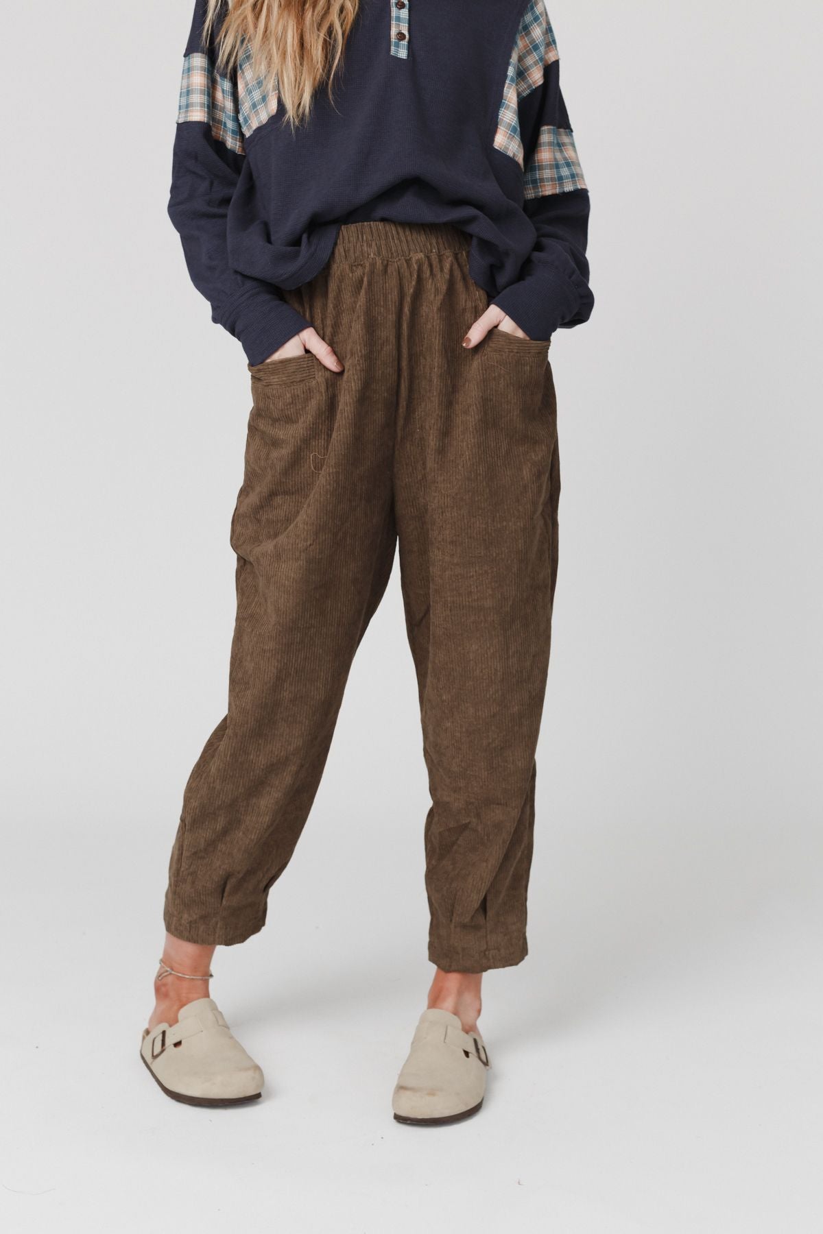 Billy Corduroy Pants - Mocha | Three Bird Nest