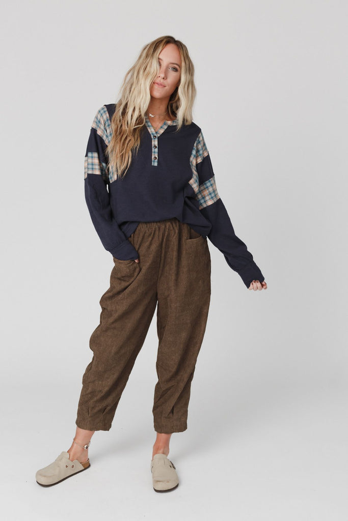 Billy Corduroy Pants - Mocha | Three Bird Nest