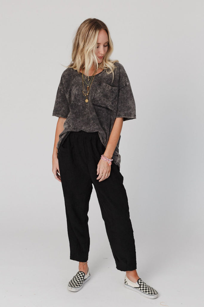 Billy Corduroy Pants - Black | Three Bird Nest