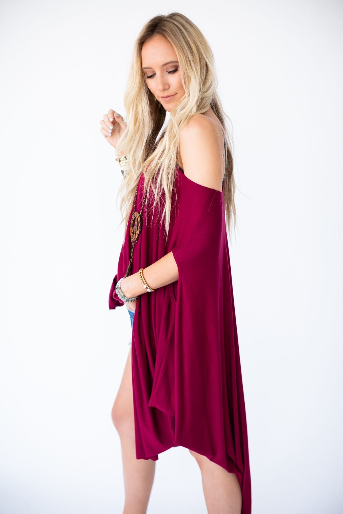 3BN The Wren Tunic - Burgundy  |  Tops  - Three Bird Nest