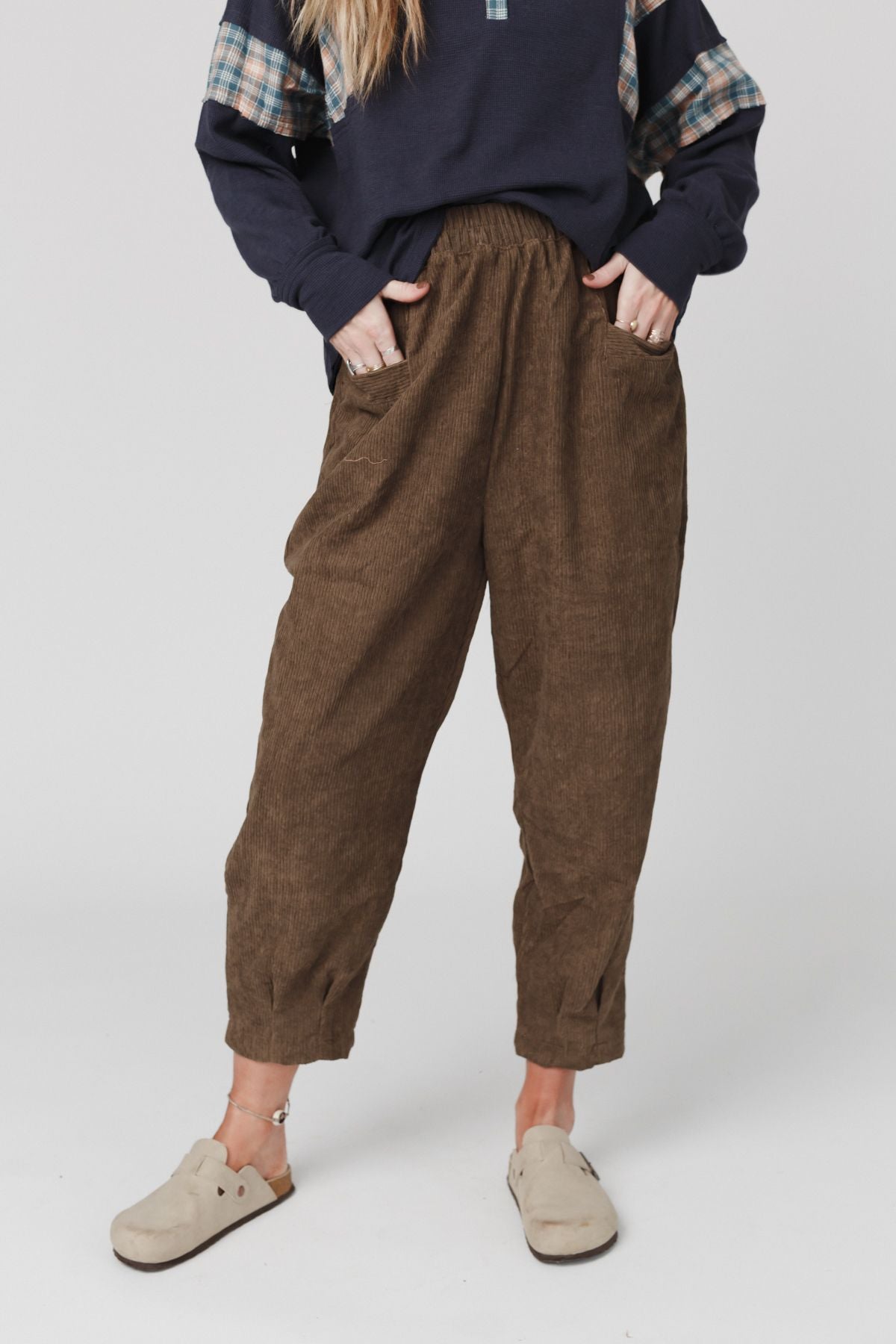 Billy Corduroy Pants - Mocha | Three Bird Nest