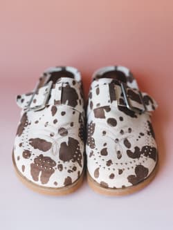 Josephine Leopard Mule