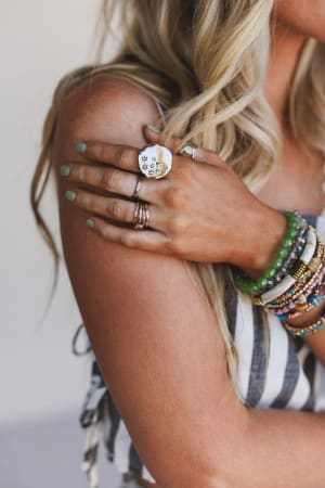 Starlit Stone Ring: undefined