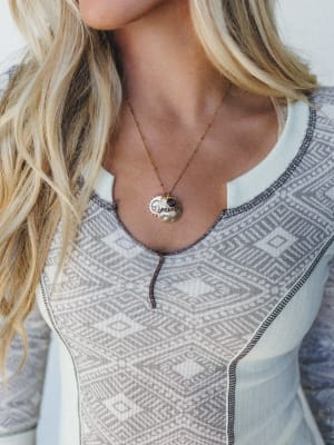 February Dreamer Birthstone Necklace: undefined