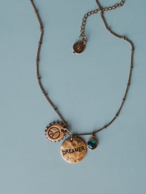 May Dreamer Birthstone Necklace: undefined