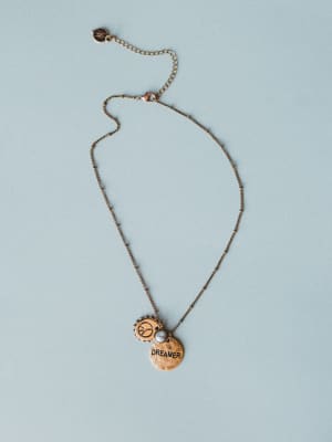 June Dreamer Birthstone Necklace: undefined