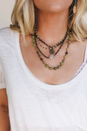 new-turquoise-cascade-necklace-green-multi/Green