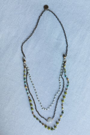 new-turquoise-cascade-necklace-green-multi/Green