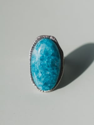 Ibiza Moon Stone Ring - Turquoise OS / Turquoise