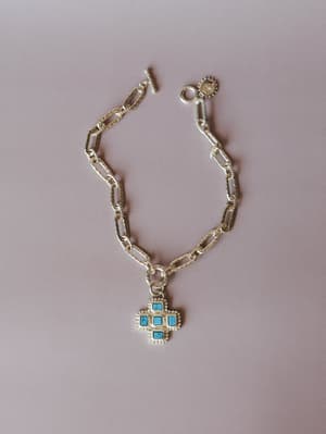 Wanderers Heirloom Statement Necklace: Turquoise