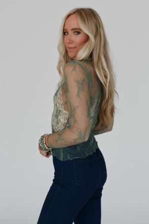 graceful-lace-top-sage/Sage