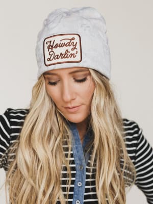 Howdy Darlin Beanie: undefined