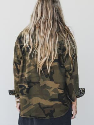 Wild about Camo Jacket - Camo Green L / Camo Green