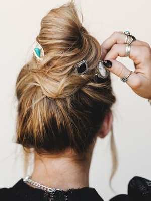 Pin and Tell Bobby Pins: Blue Multi