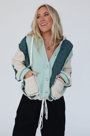 leighton-button-up-jacket-green/Green