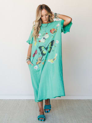 Garden Walks Maxi Dress: undefined