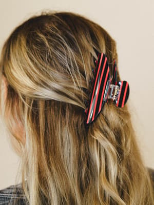 Avery Clip - Stripe Orange OS / Stripe Orange
