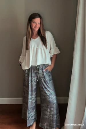 Calling All Camo Lounge Pants: Olive