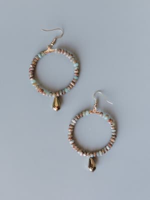 Marta Earring - Natural OS / Natural
