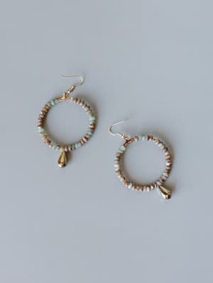 Marta Earring - Natural OS / Natural