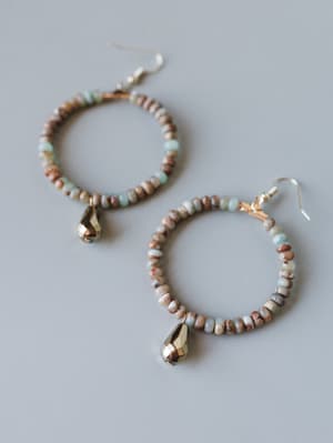 Marta Earring - Natural OS / Natural