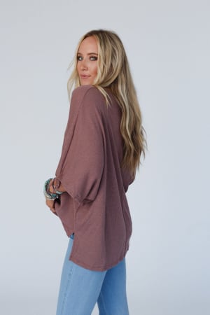 little-lark-puff-sleeve-tee-mulberry/Mulberry