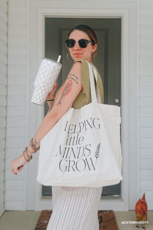 Grow Together Canvas Tote: undefined