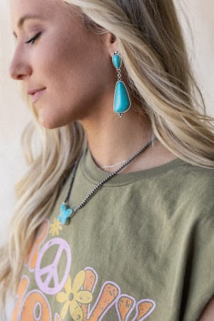 Silver Bayou Earrings: undefined