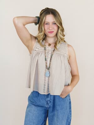 Soft Light Top - Oatmeal S / Oatmeal
