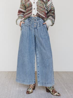 Happy Tune Pants - Light Denim XL / Light Denim