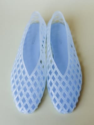 Jelly Ballet Flats - Blue 5 / Blue