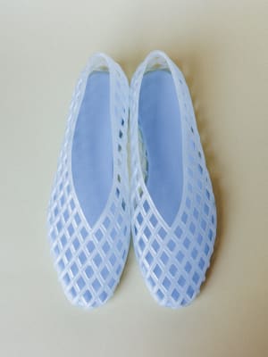 Jelly Ballet Flats - Blue 5 / Blue