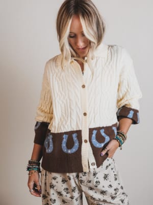 My Lucky Sweater Cardigan: undefined