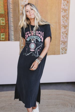 World Tour Tee Dress: undefined