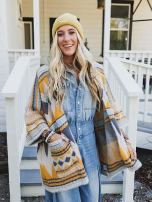 Keep It Up Oversized Cardigan: keep-it-up-oversized-cardigan-1/Mustard