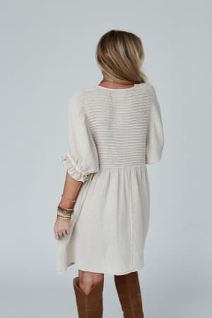 quinn-puff-sleeve-dress-natural/Natural