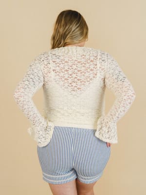 Love Poems Top - Cream L / Cream