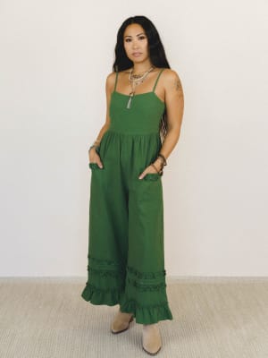 Glory Moment Jumpsuit - Forest L / Forest