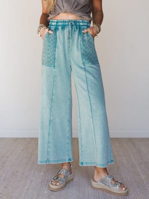 Just The Thing Pants - Peacock L / Peacock