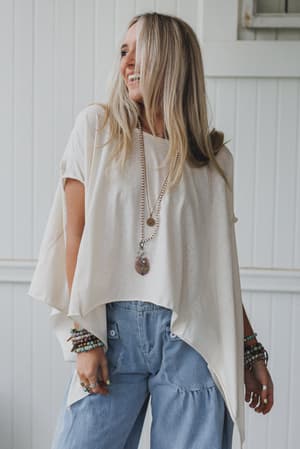 wanderlight-top-cream/Cream