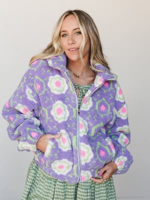 Desert Wanderer Jacket: Purple