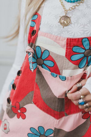 high-hopes-slouchy-denim-overalls-mocha-flower/Brown