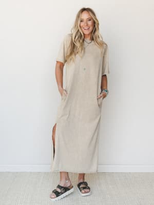 Skye Maxi Tee Dress: undefined